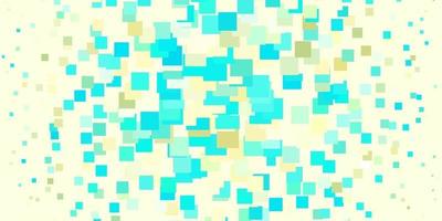 Light Blue, Green vector background with rectangles.