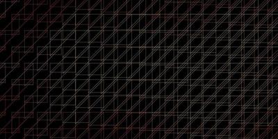 Dark Orange vector backdrop with lines.