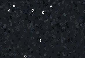 Dark Black vector backdrop with dots.