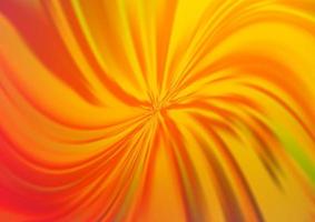 Light Yellow, Orange vector blurred background.