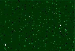 Light Green vector texture in poly style with circles, cubes.