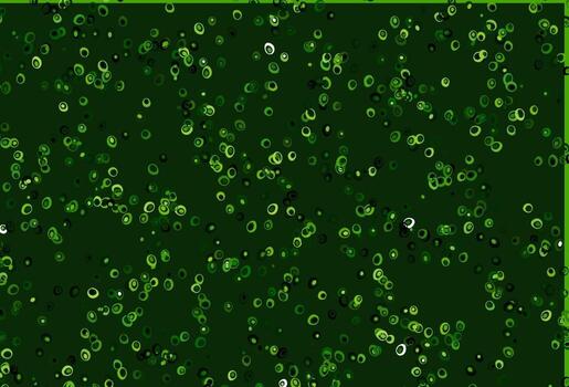 Light Green vector backdrop with dots.