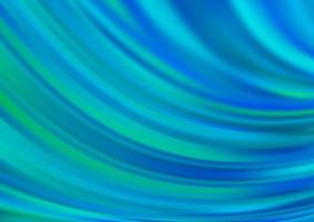 Light BLUE vector background with bent lines.