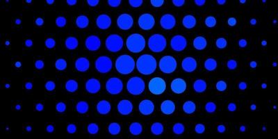 Dark BLUE vector layout with circle shapes.