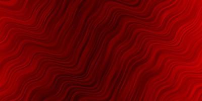 Dark Red vector pattern with wry lines.