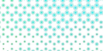 Light Green vector layout with curves.