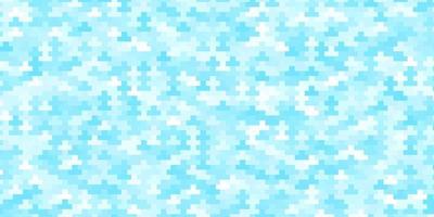 Light BLUE vector texture in rectangular style.