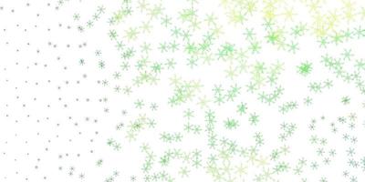 Light Green, Yellow vector background with lines.