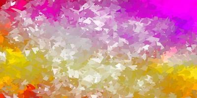 Light multicolor vector poly triangle texture.