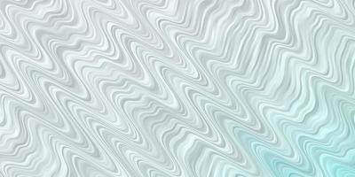 Light BLUE vector background with bent lines.