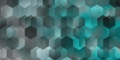 Light BLUE vector texture with colorful hexagons.