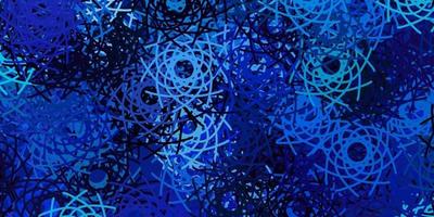 Light Pink, Blue vector template with abstract forms.