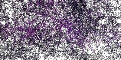 Light Purple vector template with lines.