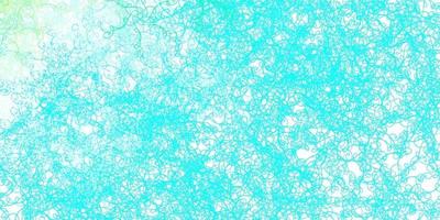 Light Blue, Green vector backdrop with circular arc.