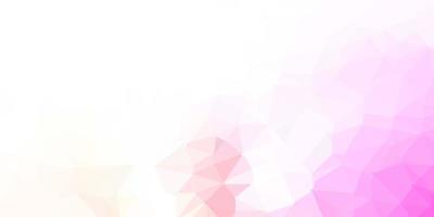 Light pink, yellow vector poly triangle texture.