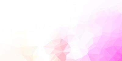 Light pink, yellow vector poly triangle texture.