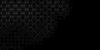 Dark Blue, Red vector template with crystals, triangles.