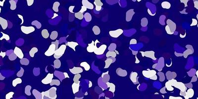 Light purple vector backdrop with chaotic shapes.