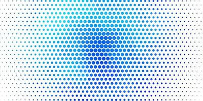 Light Blue, Yellow vector backdrop with dots.