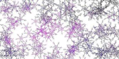 Light Purple vector background with lines.