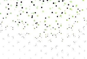 Light Green vector layout with circles, lines, rectangles.