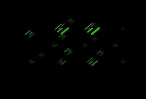 Dark Green vector pattern with narrow lines.