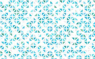 Light BLUE vector seamless backdrop with lines, triangles.