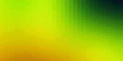 Light Green, Yellow vector layout with lines, rectangles.