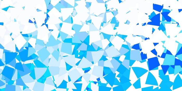 Light blue vector layout with lines, triangles.
