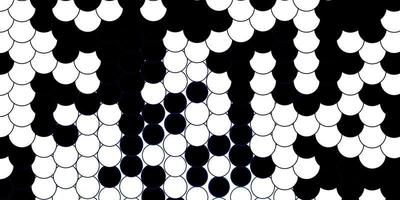 Dark Multicolor vector pattern with spheres.