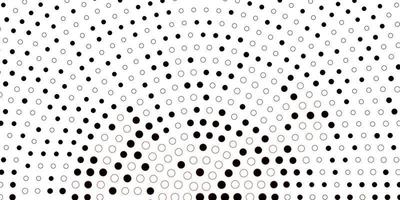 Dark Multicolor vector background with bubbles.