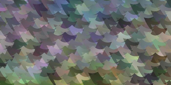 Light Multicolor vector template with rectangles.