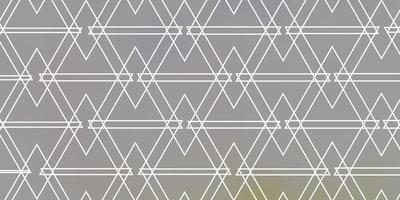 Light Multicolor vector template with crystals, triangles.