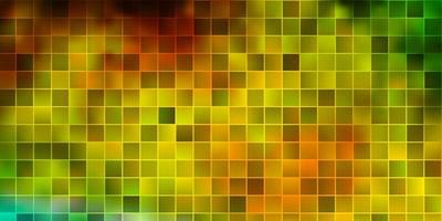 Light Green, Yellow vector template with rectangles.