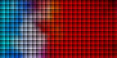 Light Multicolor vector pattern in square style.