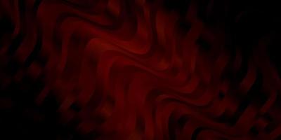 Dark Orange vector template with wry lines.