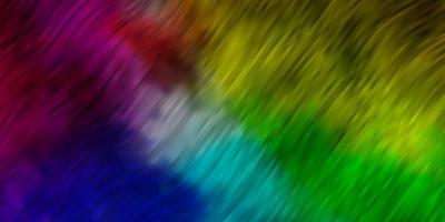 Light Multicolor vector background with curves.