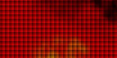 Light Orange vector pattern in square style.