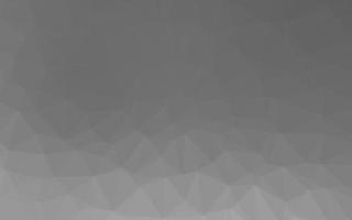 Light Silver, Gray vector polygon abstract layout.