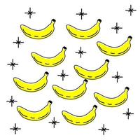 Banana fruit vector Free Vector