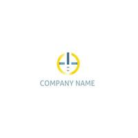 logo design or icon insurance form elegant and simple and interesting eps 10 vector