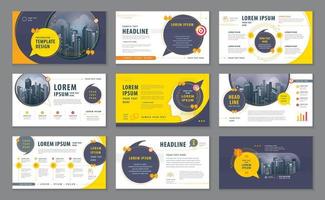 Infographic Speech bubble elements Template design set for Brochures, flyer, leaflet, Website design, Abstract Presentation Templates. vector