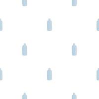 Cosmetic bottle seamless pattern. Background for spa. vector