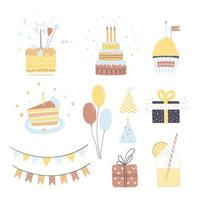 Birthday party vector clipart