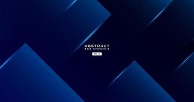 dark blue background with abstract light square shape, arrow, dynamic and sport banner concept. vector