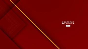 red background with abstract square shape and scratches effect, dynamic for business or sport banner concept. vector