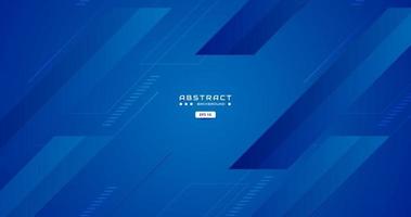 Blue background with abstract square shape, dynamic and sport banner concept. vector