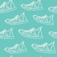 Run motivation background. Seamless sport pattern. vector