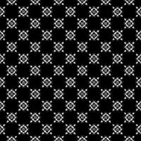Black and white seamless pattern texture. Greyscale ornamental graphic design. Mosaic ornaments. Pattern template.