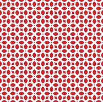 Red and white color seamless pattern texture and template. Multicolored. Colorful ornamental graphic design. vector